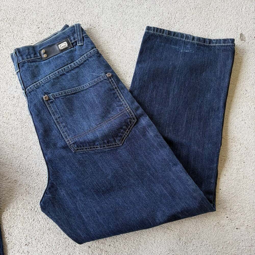 Ecko Unltd. Men's Dark Wash loose fit Denim Jeans Size 30x28